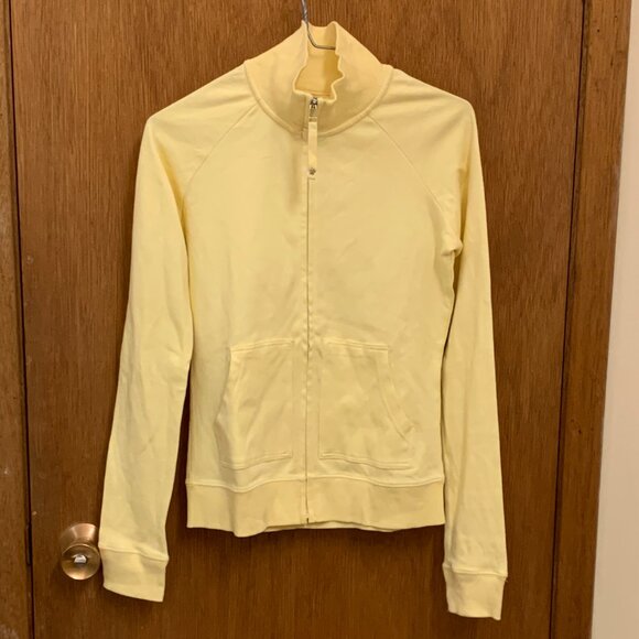 Garage Sweaters - Garage - Yellow zip up sweater - Size M - 100% cotton